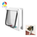 transparent flap Lockable Cat Door White for for very thin panels and screens
transparent flap Lockable Cat Door White for for very thin panels and screens